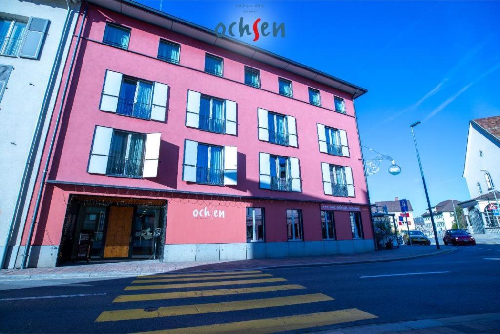 Boutique Hotel Ochsen Bad Ragaz Exterior foto